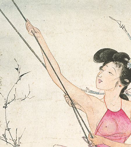 株洲-胡也佛的仕女画和最知名的金瓶梅秘戏图
